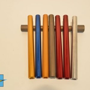 Caliper plate axles