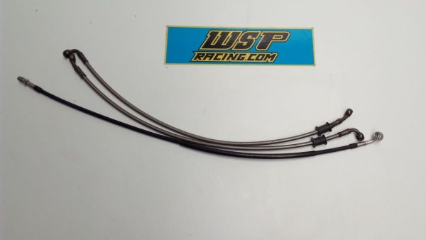 OIL HOSE CUSTOM MADE M10X1 BANJO RECHT 700MM